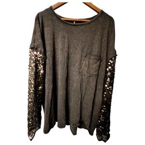Free People Celine Tee XL